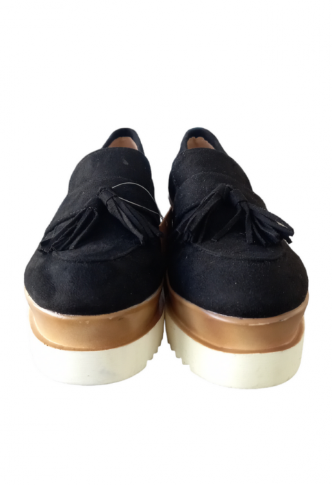 Pantofi dama cu platforma, Corina, negru, 39 [2]