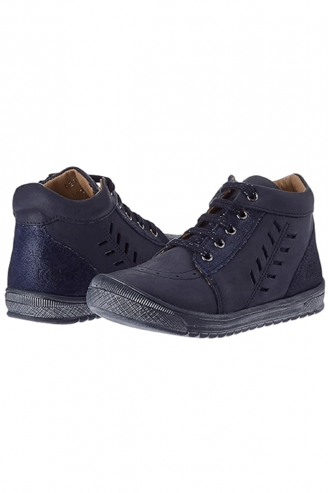 Pantofi din piele, Kickers Bilop, Bleumarin, 24 EU [2]