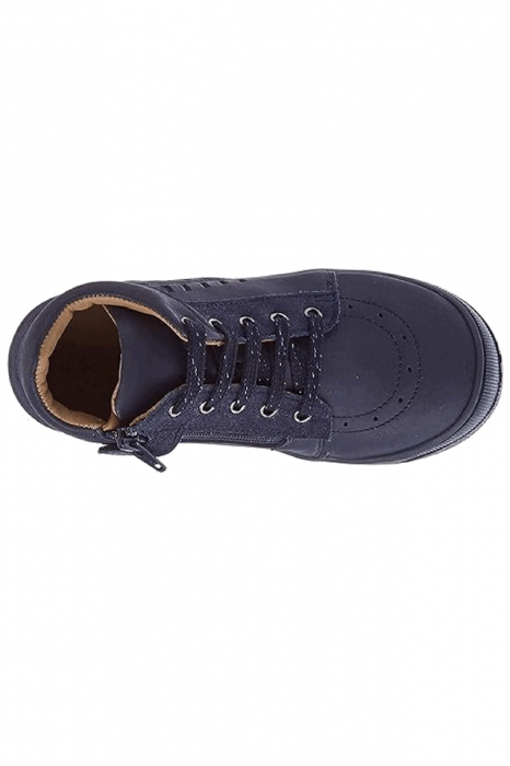 Pantofi din piele, Kickers Bilop, Bleumarin, 24 EU [3]