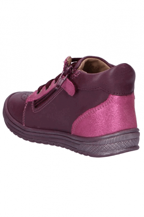 Pantofi din piele, Kickers Bilop, Violet, 20 EU [3]