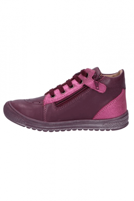 Pantofi din piele, Kickers Bilop, Violet, 20 EU [4]