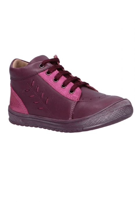 Pantofi din piele, Kickers Bilop, Violet, 20 EU [6]