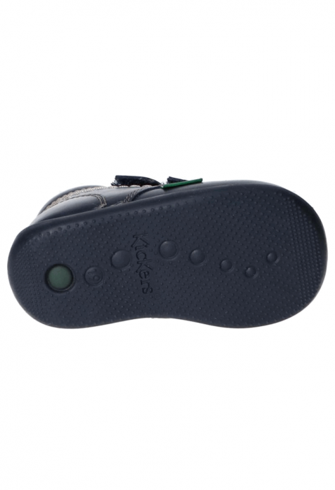 Pantofi din piele pentru bebeluși,Kickers Billy Velk-2, Bleumarin, 20 EU [3]