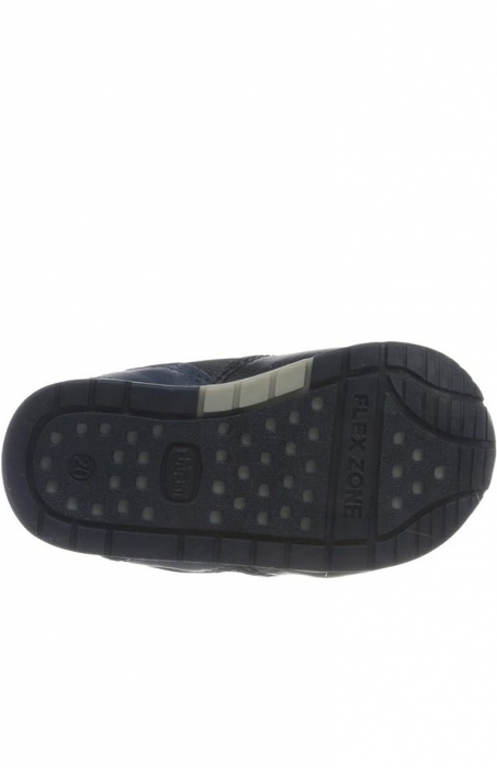 Pantofi sport copii, Chicco, piele si textil, bleumarin, marime 18 [4]