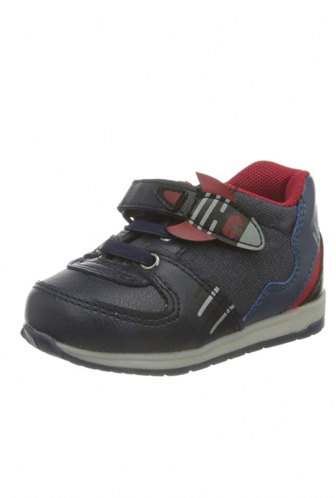 Pantofi sport copii, Chicco, piele si textil, bleumarin, marime 18 [2]