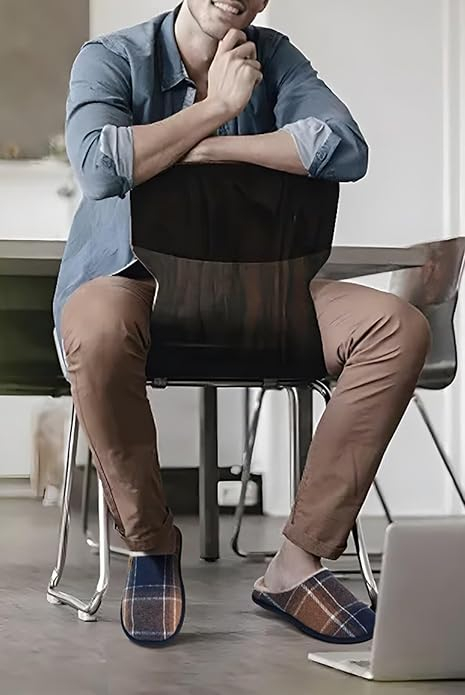 papuci-casa-barbati-ortopedici-maro-albastru-suport-arcada-oncai [5]