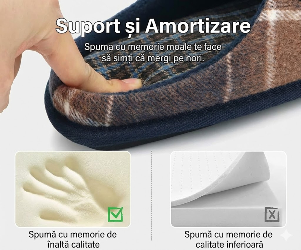 papuci-casa-barbati-ortopedici-maro-albastru-suport-arcada-oncai [3]