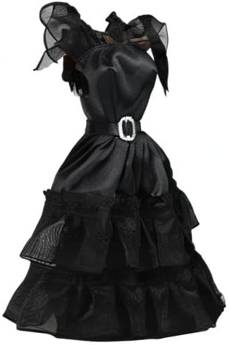 Păpușă Wednesday Addams, 30 cm, Ediție de Colecție Inspirată din The Addams Family, Rochie Elegantă de Bal [3]