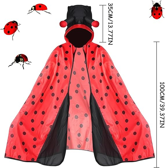 pelerina-buburuza-adulti-100cm-poliester-gluga-antene-rosu-negru-carnaval [2]