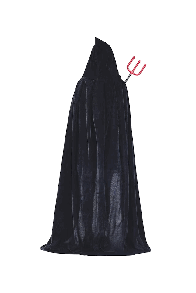 Costum de dracusor pentru Halloween, ZUCOS, Negru [2]