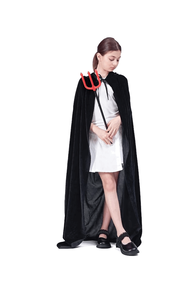 Costum de dracusor pentru Halloween, ZUCOS, Negru [4]