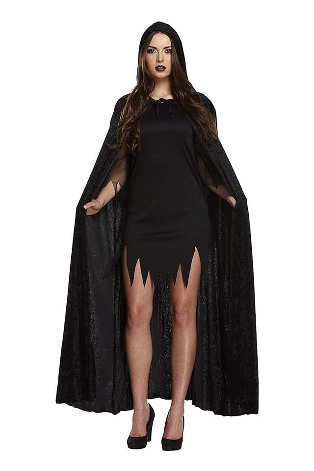 Pelerina lunga cu gluga pentru Halloween, carnaval, cosplay, unisex, marime L (150cm) byou - GLD3 [3]
