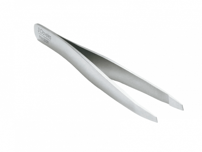 Penseta profesionala inclinata 10 cm, 3 Claveles [3]