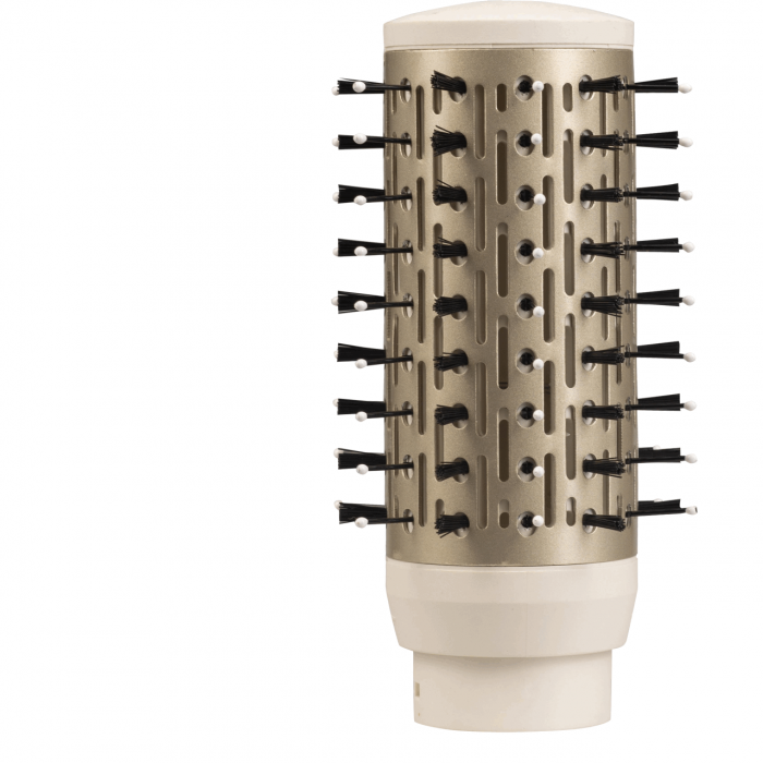 Perie electrica de par Hausberg HB-19AB, 1000W, 360 C, 6 atasamente, Bej [5]