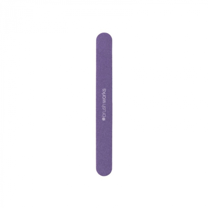 Pila de unghii profesionala Brushworks, dimensiune mare 18 cm, pentru unghii naturale si false, pedichiura si manichiura [4]