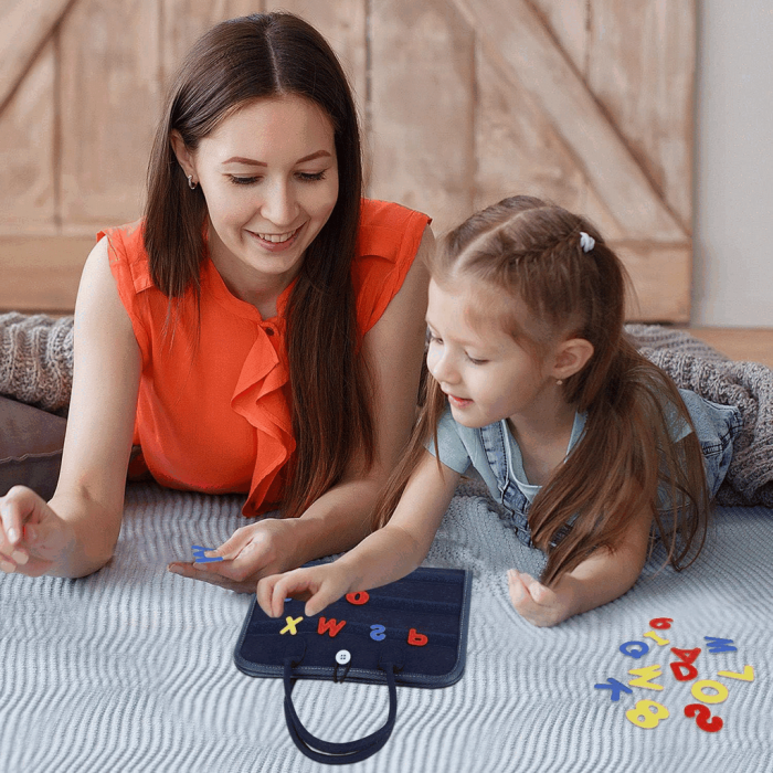 Placa senzorială Montessori pentru dezvoltarea abilităților copiilor mici, Esjay Busy Board, Roz [5]