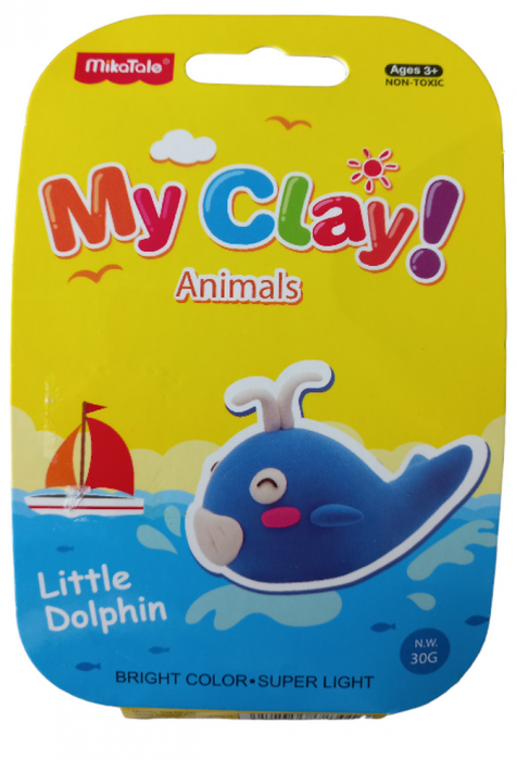 Plastilina MikaTale, MyClay MK618dolphin, 30g [1]