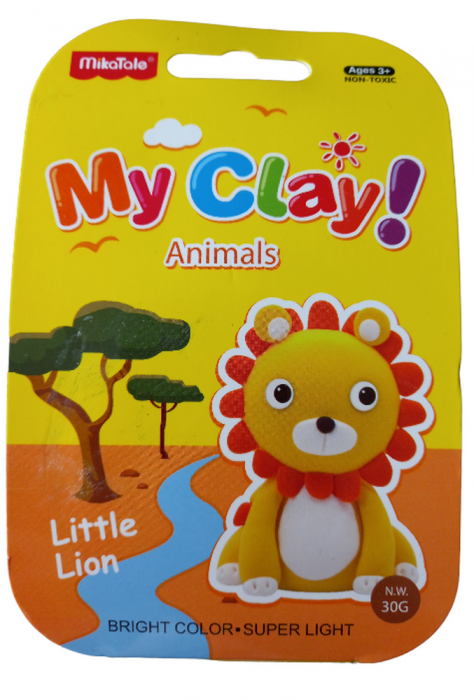 Plastilina MikaTale, MyClay MK618lion, 30g [1]