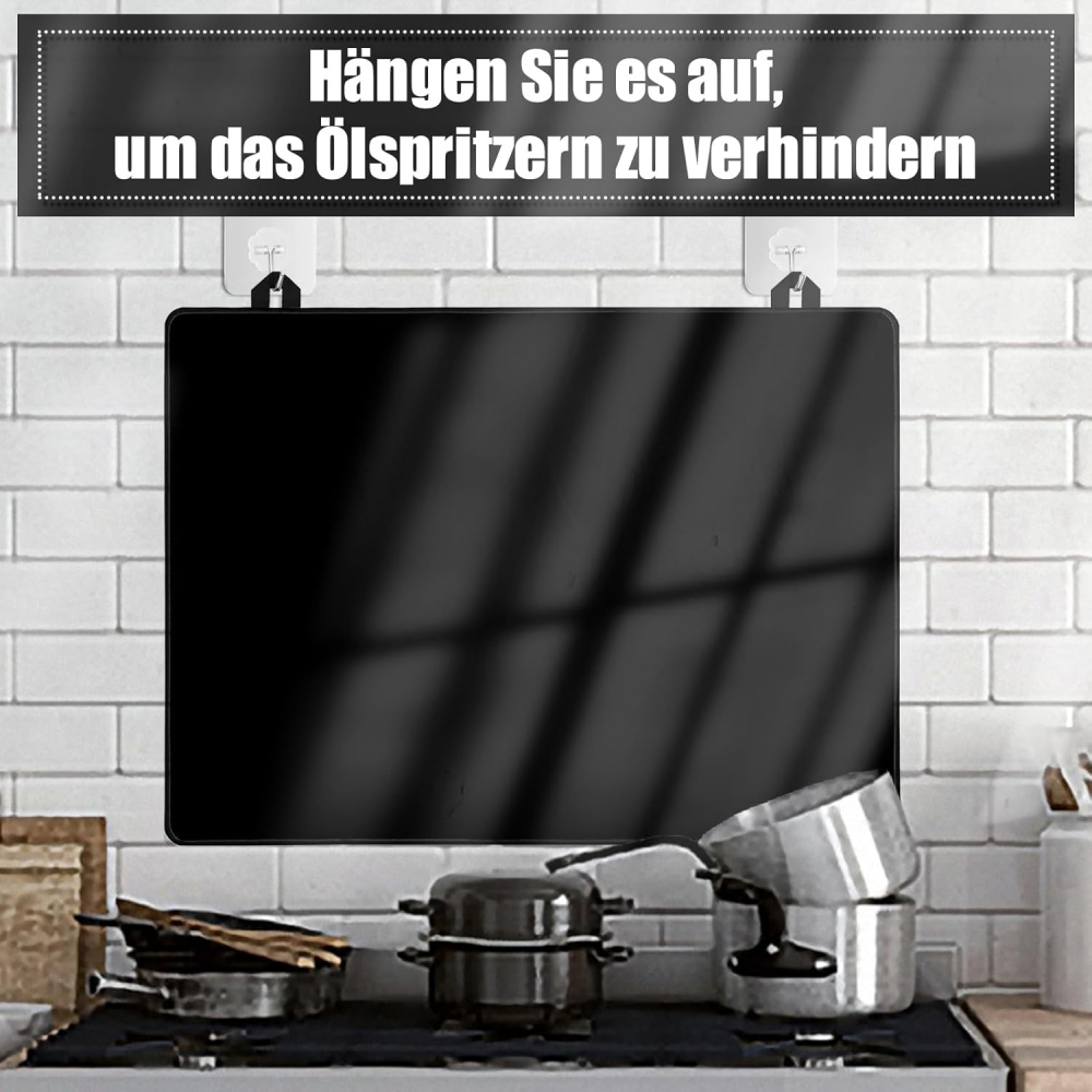 Protecție Multifuncțională pentru Aragaz, Husă Pliabilă din Cauciuc si 2 benzi de protecție din silicon Rezistentă la Căldură 73 x 52 cm, MAGIIN, LJ1D [3]