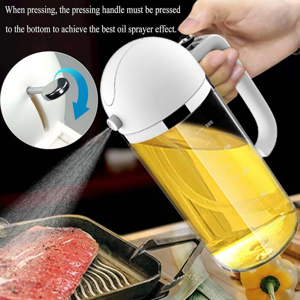 Pulverizator pentru Ulei sau alte lichide 2 in 1, Multifunctional, Control precis al uleiului, Capacitatea 500 ml [3]
