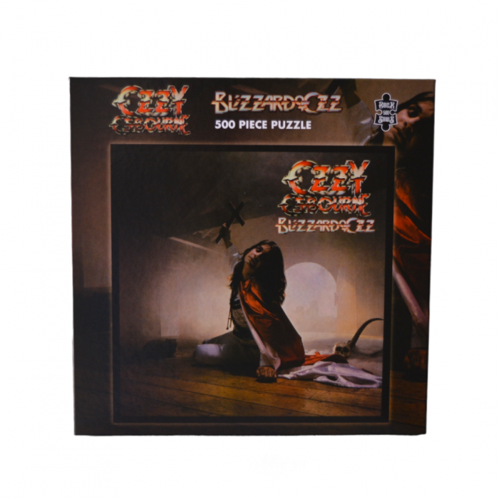 Puzzle Ozzy Osbourne - Blizzard of Ozz, Rock Saws, 41× 41cm, 500 de piese, Carton [1]