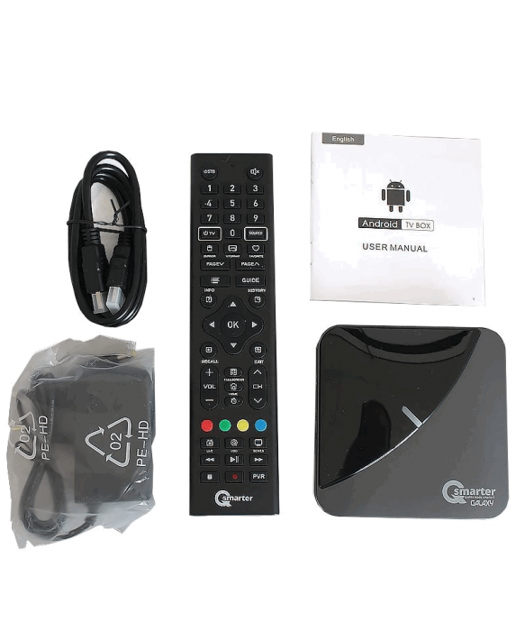 Receptor Android TV, Qsmarter Galaxy 8k 60 FPS, 2 GB RAM [2]