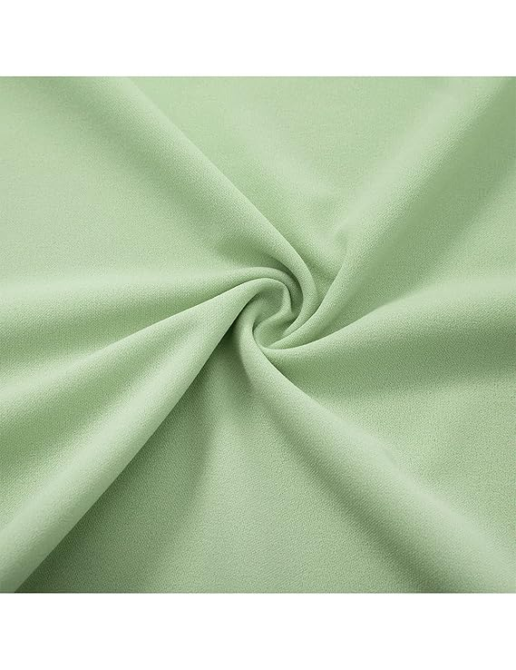 Rochie Elegantă Dresstells pentru Femei – Stil Vintage, Croială A-Line, Mâneci 3/4, Rochie de Ocazie pentru Nuntă sau Evenimente Speciale – Culoare Verde Salvie, Mărimea S (Bust 86 cm / Talie 68 cm) [5]