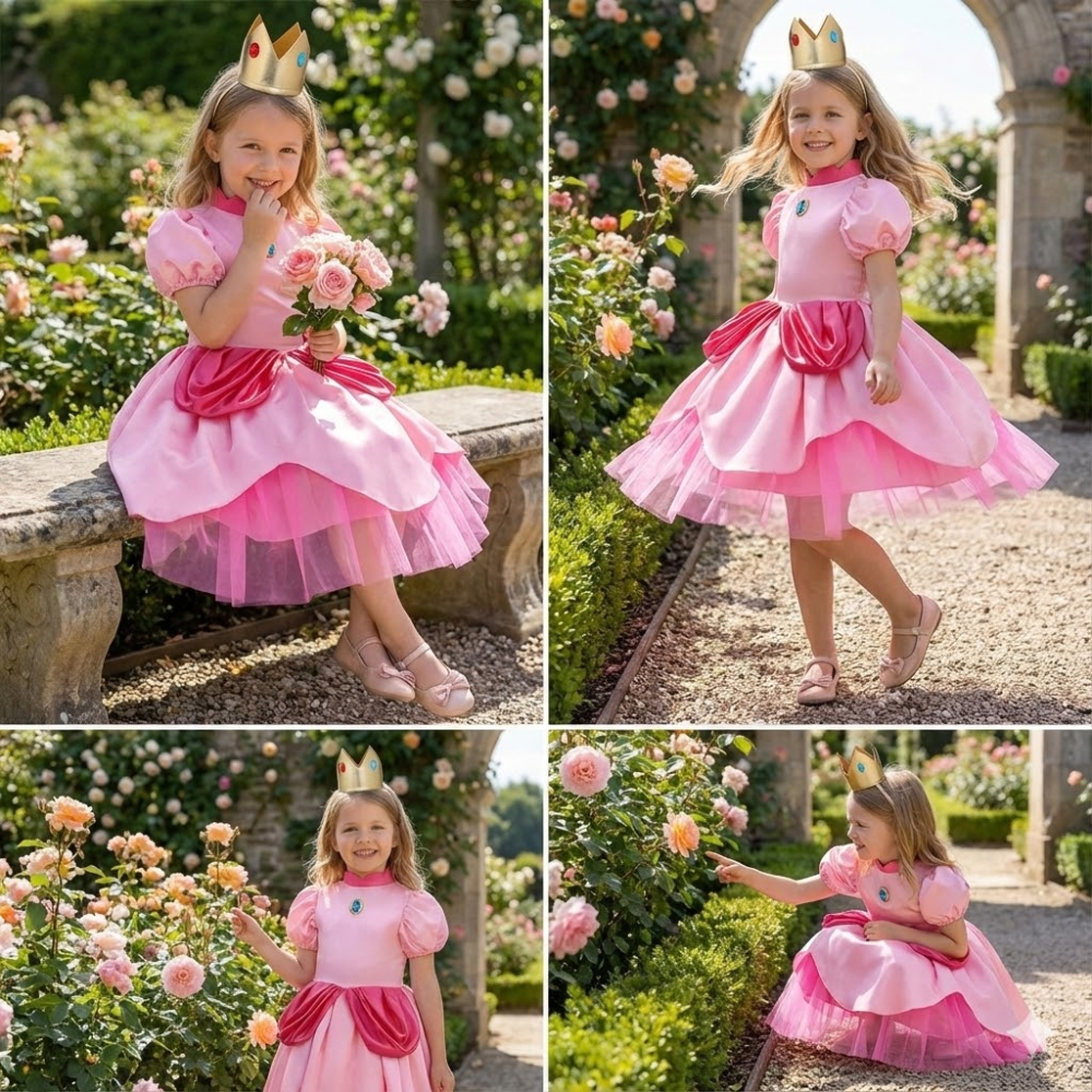 rochie-printesa-peach-fete-satin-roz-coroana [9]