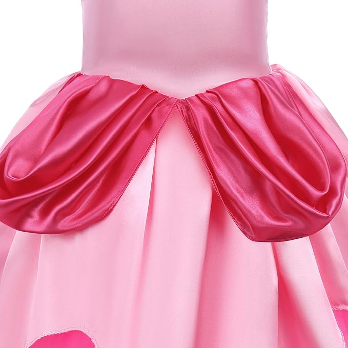 rochie-printesa-peach-fete-satin-roz-coroana [5]