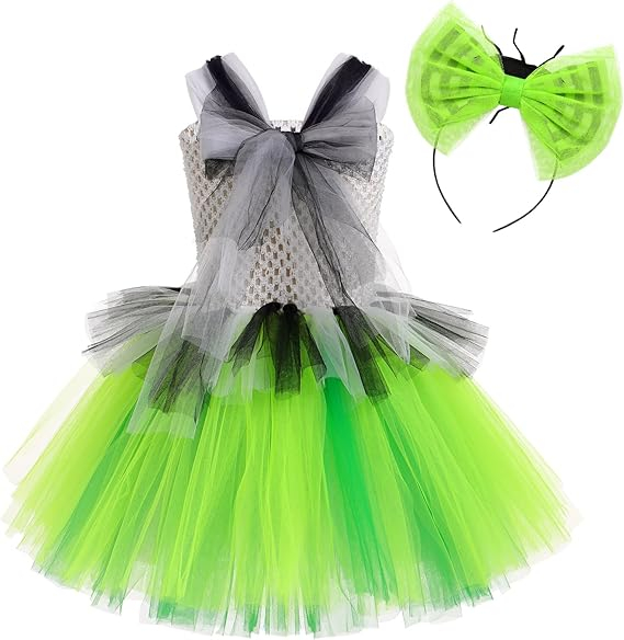 rochie-tutu-halloween-fetite-negru-alb-verde [6]