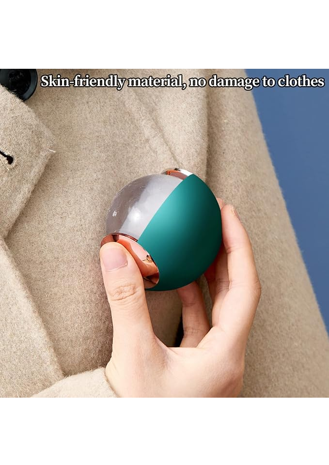 Rola din Silicon pentru Scame – Reutilizabilă, Lavabilă, Compactă, cu Husă de Protecție – Verde Închis [6]