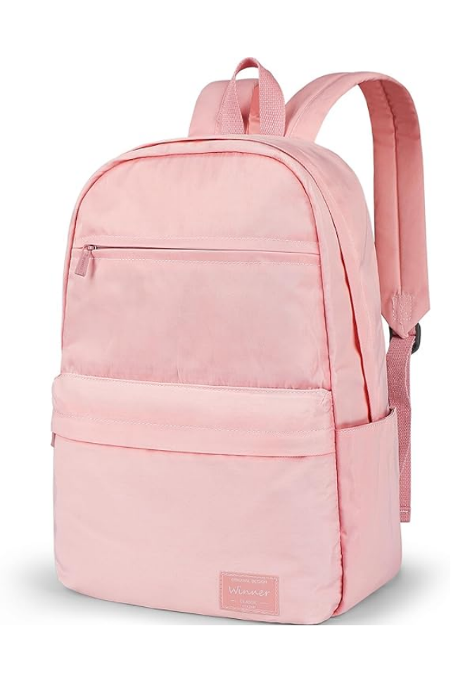 Rucsac Unisex pentru laptop, Rezistent la Apă, 15.6 Inch, Roz HAMUNI - CAEJ [1]