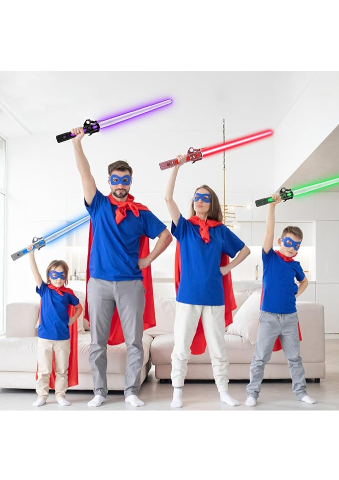 Sabie Laser cu Lumini pentru Copii: Dueluri Epice în Galaxia Ta! [5]