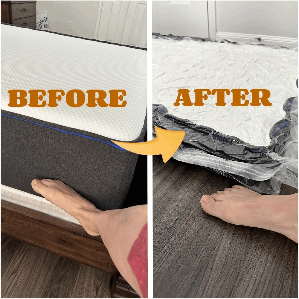 Sac vid pentru saltele ORKKOOL,  depozitare compacta, pentru saltele de 140/160 x 200 cm [4]