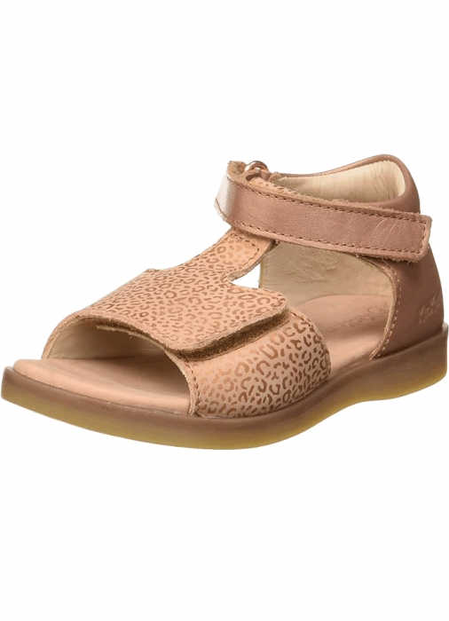 Sandale Kickers pentru fetite Giusticia, roz leopard, 20 EU [7]