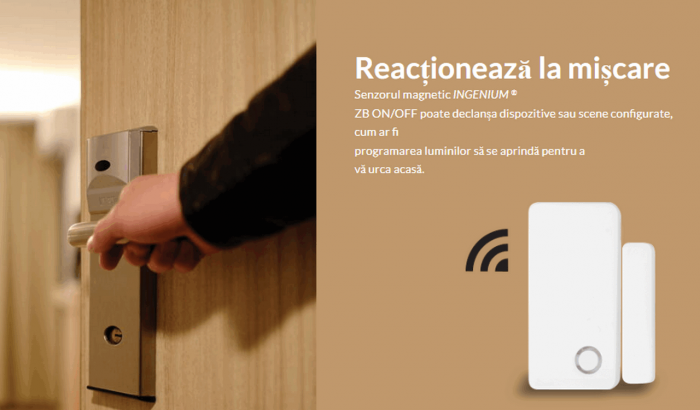 Senzor magnetic de pornire/oprire Megaman INGENIUM® SMART ZigBee [5]