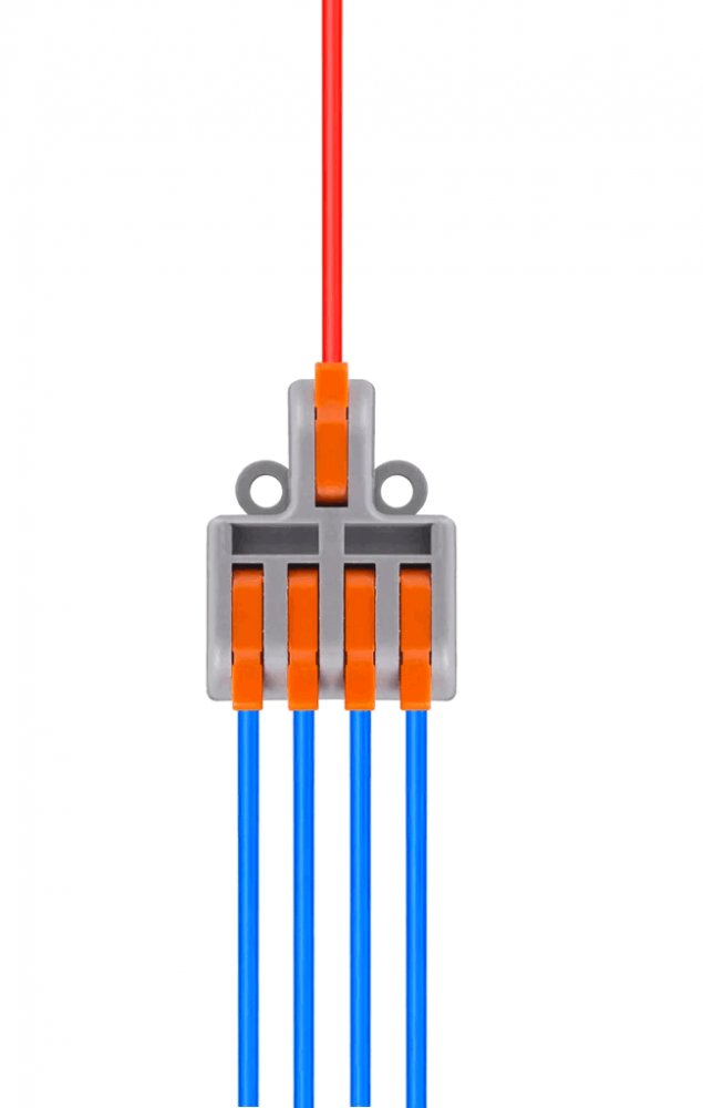 Set 10 conectori pentru cabluri electrice Vexunga  VG-DF-14, 1+4 poli, GYJP [2]