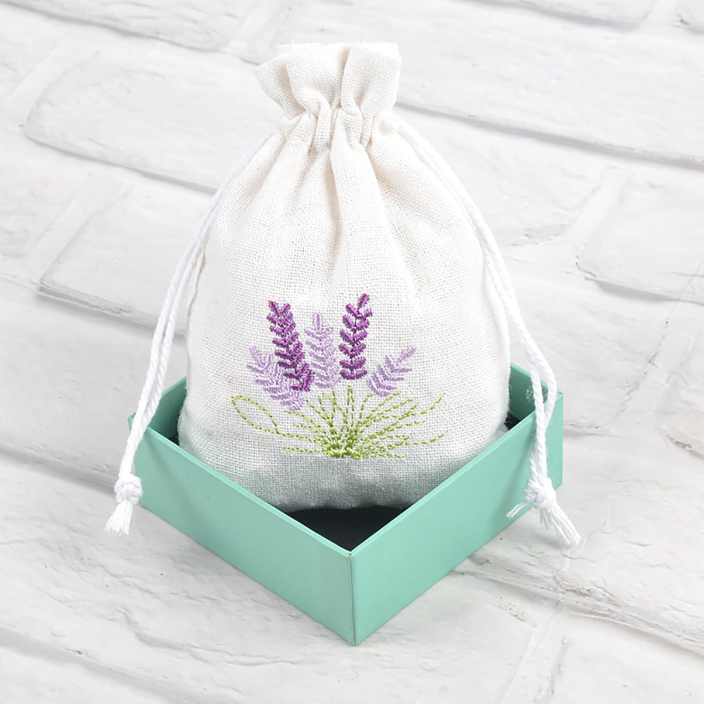 Set 10 saculeti bumbac cu snur reutilizabili – pentru lavanda, bomboane sau bijuterii [3]