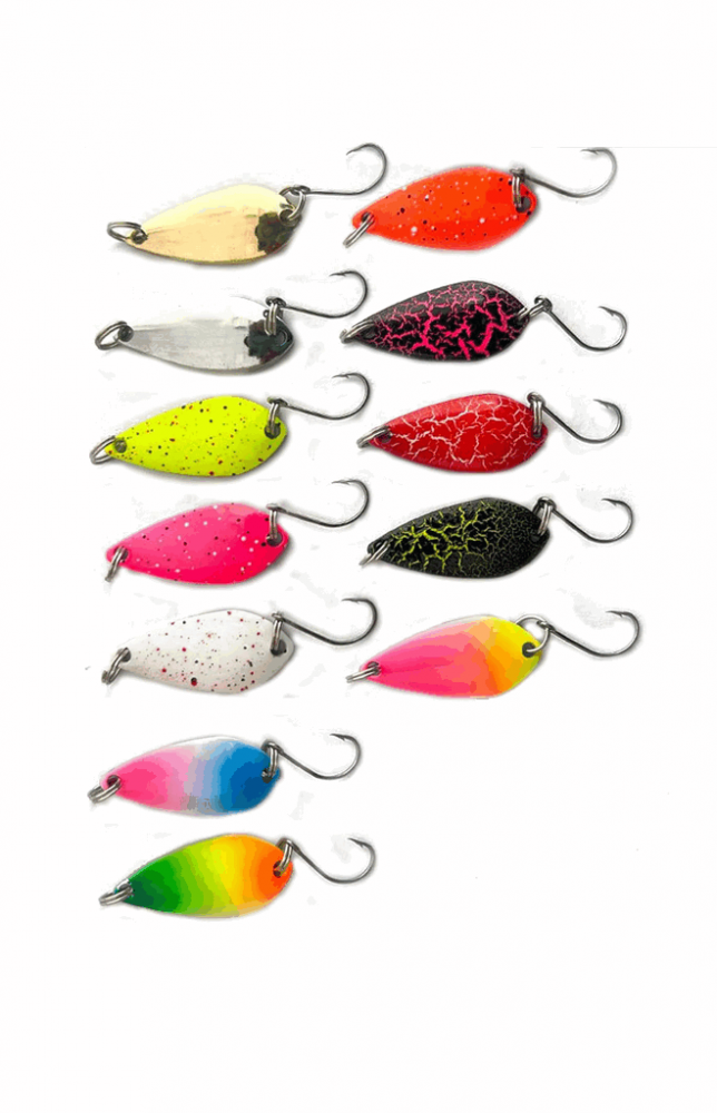 Set 12 naluci de pescuit rapitor, multicolor, IACR [1]