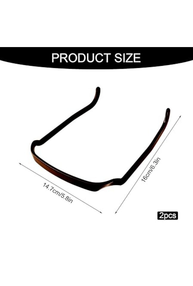 Set 2 benzi de păr ascunse, ideale pentru orice coafură, SPERMUOY [3]