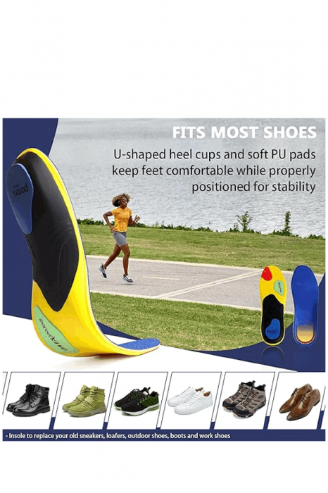 Set 2 Branturi ortopedice Orthotic, platfus, plantara, pinten, calcanean, unisex, marimea XS / 35-37 [2]