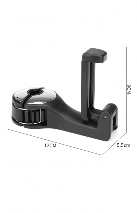 Set 2 cârlige multifuncționale pentru scaune auto [4]