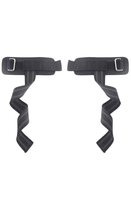 Set 2 Curele pentru ridicarea greutatilor, negru [6]