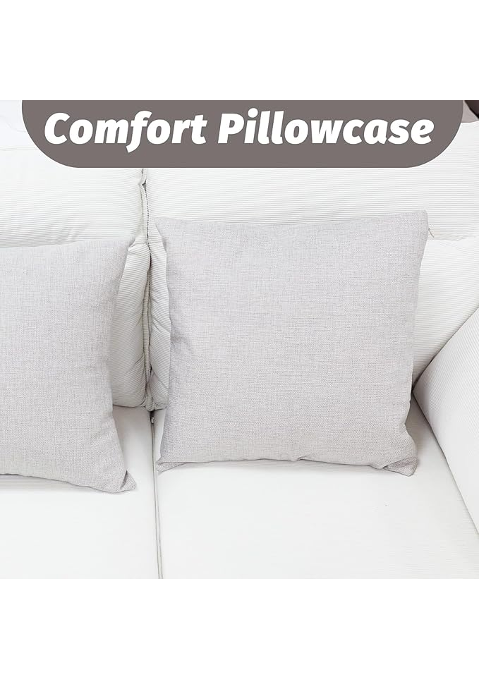 Set 2 fete de perne decorative, culoare gri, 45 x 45 cm, DIVINA VITAE - BJ8J [6]