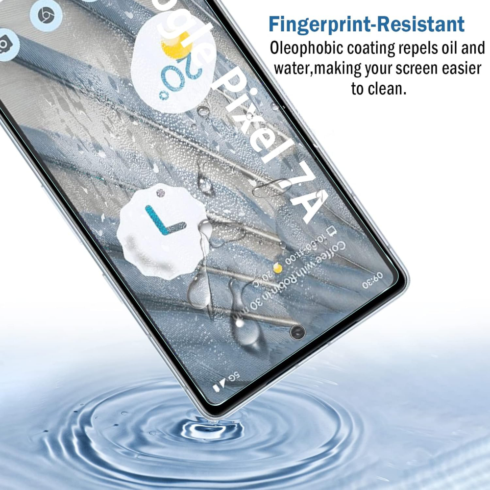 Set 2 Folii de Protecție Natbok din Sticlă Temperată pentru Google Pixel 7A, Ultra-Clare, 9H, Anti-Zgârieturi și Anti-Amprente, 7VOZ [8]