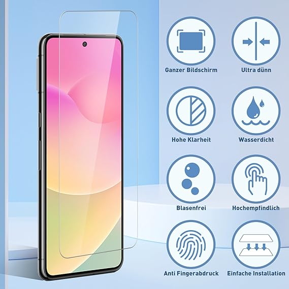 Set 2 Folii din Sticlă Temperată Agedate pentru Google Pixel 8, Protecție 9H, HD Claritate, Anti-Zgârieturi, EHJN [5]