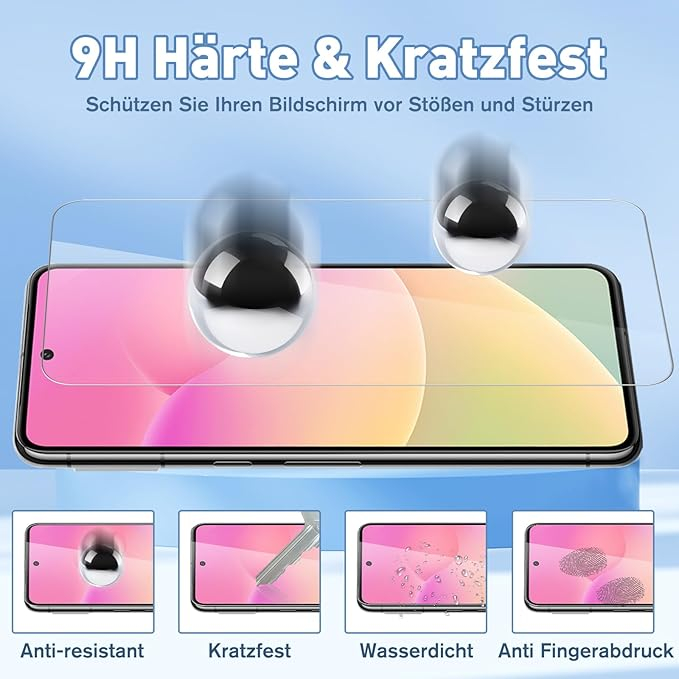 Set 2 Folii din Sticlă Temperată Agedate pentru Google Pixel 8, Protecție 9H, HD Claritate, Anti-Zgârieturi, EHJN [2]