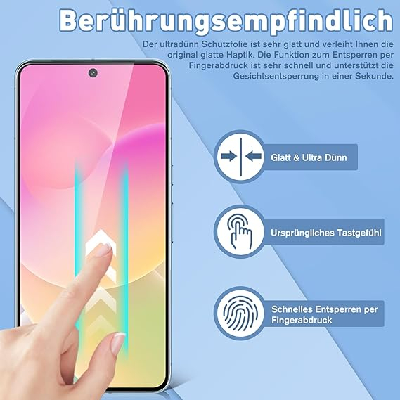Set 2 Folii din Sticlă Temperată Agedate pentru Google Pixel 8, Protecție 9H, HD Claritate, Anti-Zgârieturi, EHJN [7]