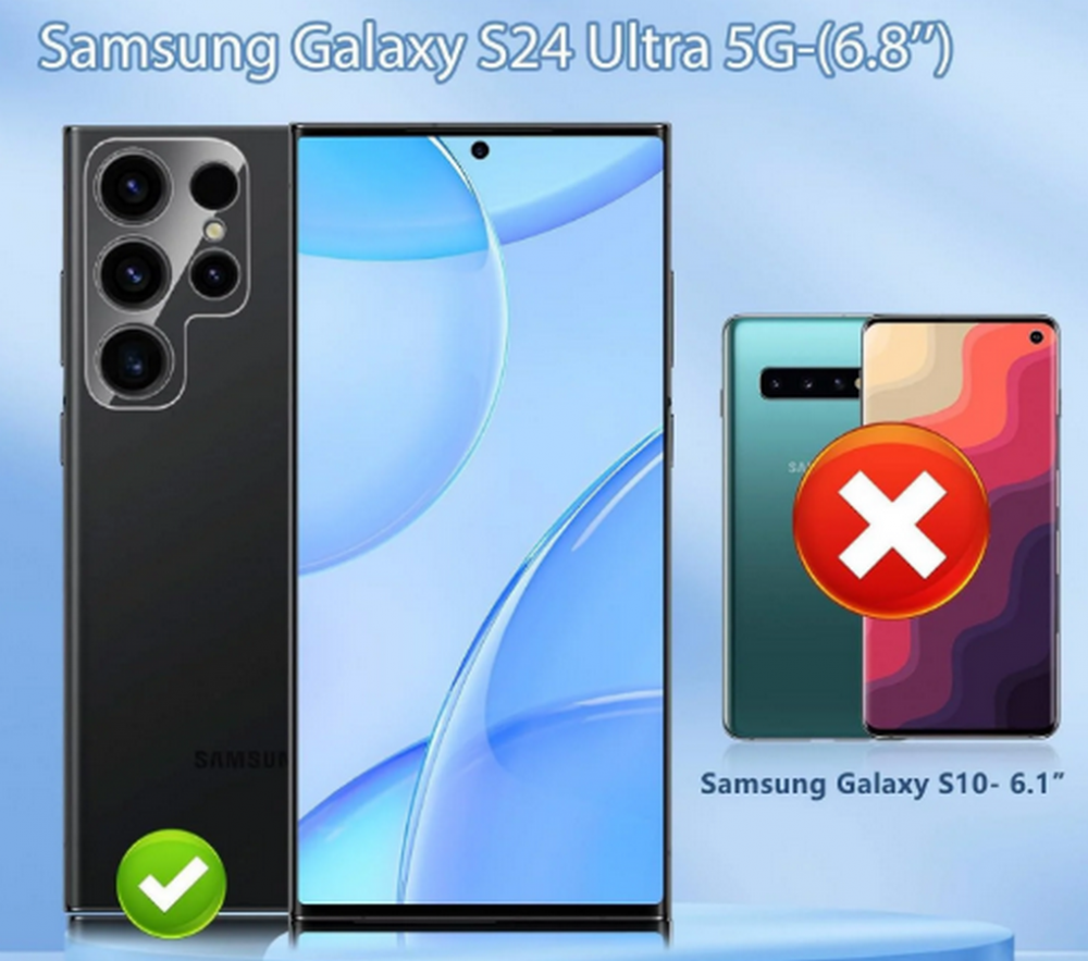 Set 2 Folii din Sticlă Temperată Agedate pentru Samsung Galaxy S24 Ultra, Protecție Ecran și Cameră, Duritate 9H, Anti-Amprente, Instalare Fără Bule, EH2F [2]