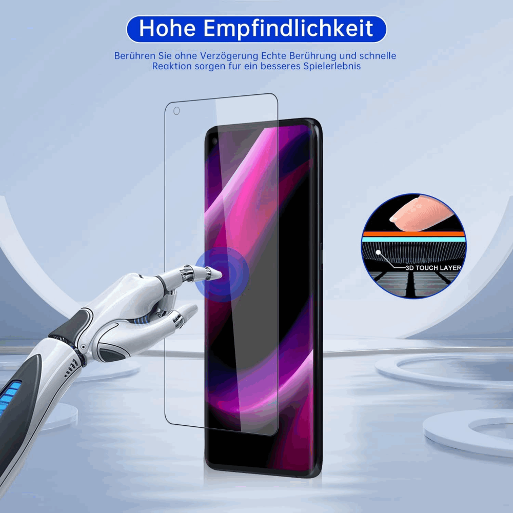 Set 2  protectii de Ecran din TPU Moale, Ultra Clar, Compatibil cu Oppo Find X3 Pro 5G, Rcokas, 1SWL [6]